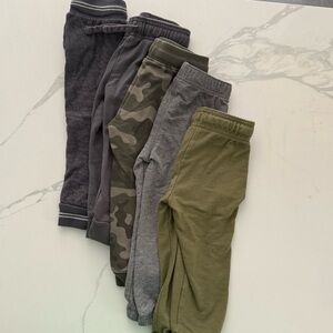 Carter's Kids' Green and Gray Jogger Set